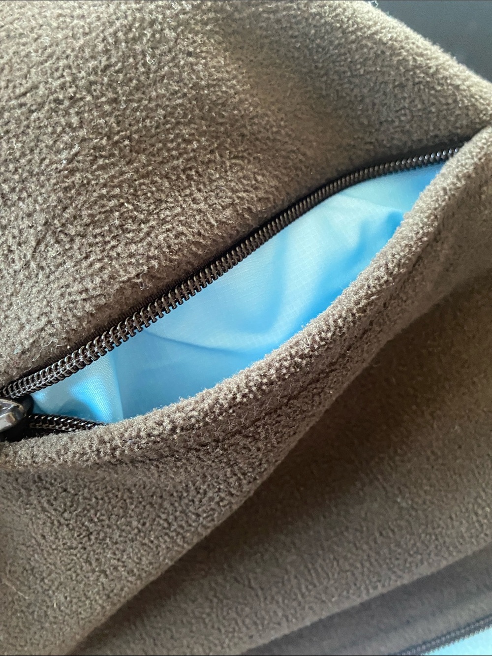 Brown Full-Zip Fleece Jacket - Picture 8 of 8